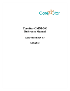 OMNI-200 Rev 6.5 Manual - CoreStar International Corp