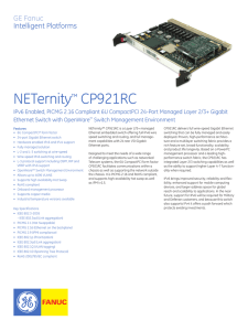 NETernity™ CP921RC