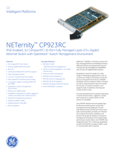 NETernity™ CP923RC