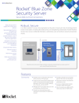 Rocket® Blue Zone Security Server