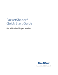 PacketShaper Quick Start Guide