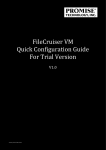 FileCruiser VM Quick Configuration Guide For Trial Version