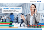 Brochure IP DECT - IP DECT communication