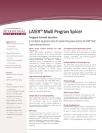 LASER™ Multi Program Splicer