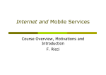 Internet and Mobile Services