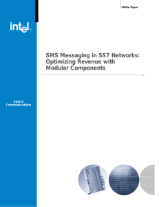 SMS Messaging in SS7 Networks: Optimizing Revenue with Modular