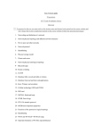 Test 3 review guide 50 questions 10 T/F and 40 multiple choices