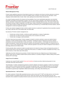 Network Management Policy