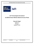 3eTI Technologies International 3e-525/523 Series Wireless