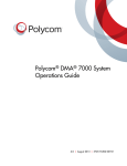 Polycom DMA 7000 System Operations Guide
