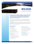 WS3500 - Westronic Systems
