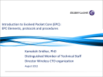 Introduction to Evolved Packet Core: Protocols and