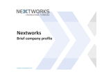 Nextworks profile 2011.07.12 - Club delle imprese innovative