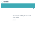 PVS 4.2 User Guide - Tenable Network Security