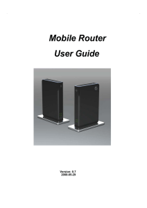Kyocera KR1 Mobile Router
