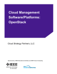 Cloud Management Software/Platforms