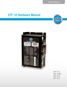 STP-10 Hardware Manual