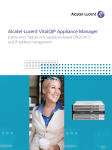 Alcatel-Lucent VitalQIP Appliance Manager