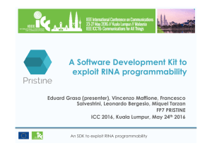 A Software Development Kit to exploit RINA
