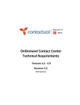 Contactual Technical Requirements 6.5.1 - Packet8