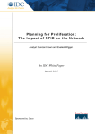 Planning for Proliferation: The Impact of RFID on the Network