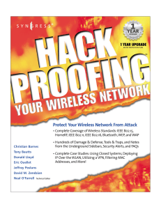 Protect Your Wireless Network From Attack
