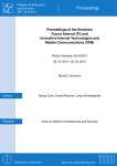 Proceedings of the Seminars Future Internet