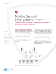 McAfee Security Management Center