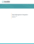 Patch Management Integration  November 11, 2014 (Revision 20)