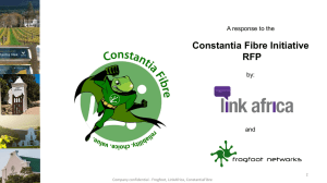 Presentation - Constantia Fibre