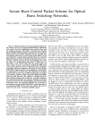 Secure Burst Control Packet Scheme for Optical Burst Switching