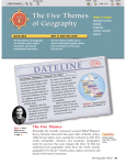 The Five Themes of Geography The Five Themes of Geography