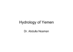 hydrology of Yemen lecture 1