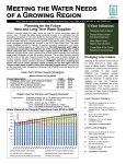 Meeting the Water Needs of a Growing Region