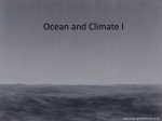 Ocean and Climate