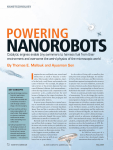 Powering Nanobots - Computer Science at UVA