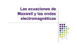Las ecuaciones de Maxwell y las ondas electromagnéticas