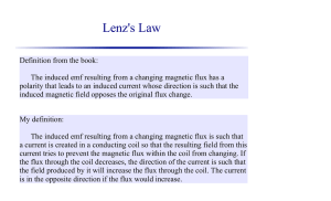 Lenz`s Law