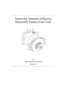 How High-Efficiency Alternators Save Fuel