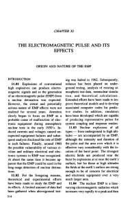 the electromagnetic pulse and its effects