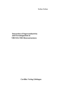 Soltan Soltan Interaction of Superconductivity and Ferromagnetism