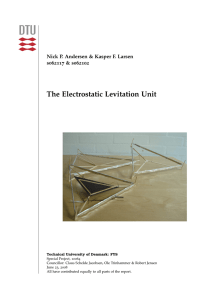 The Electrostatic Levitation Unit, 10064