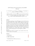 GPS Timing and Control System of the HAWC Detector. A. U. Abeysekara