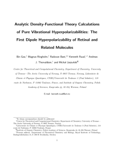 The First Dipole Hyperpolarizability