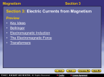 Electricity Ch. 18 Sect. 3