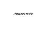 Electromagnetism - GTU e