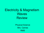 Electricity & Magnetism Waves Review - Mrs. Carnes