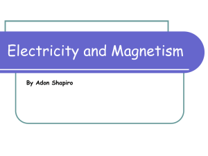 1st question: How are magnetism and electricity related