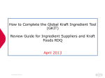 Kraft GKIT Instructions