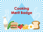 Cooking Merit Badge Power Point